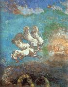 Odilon Redon The Chariot of Apollo oil